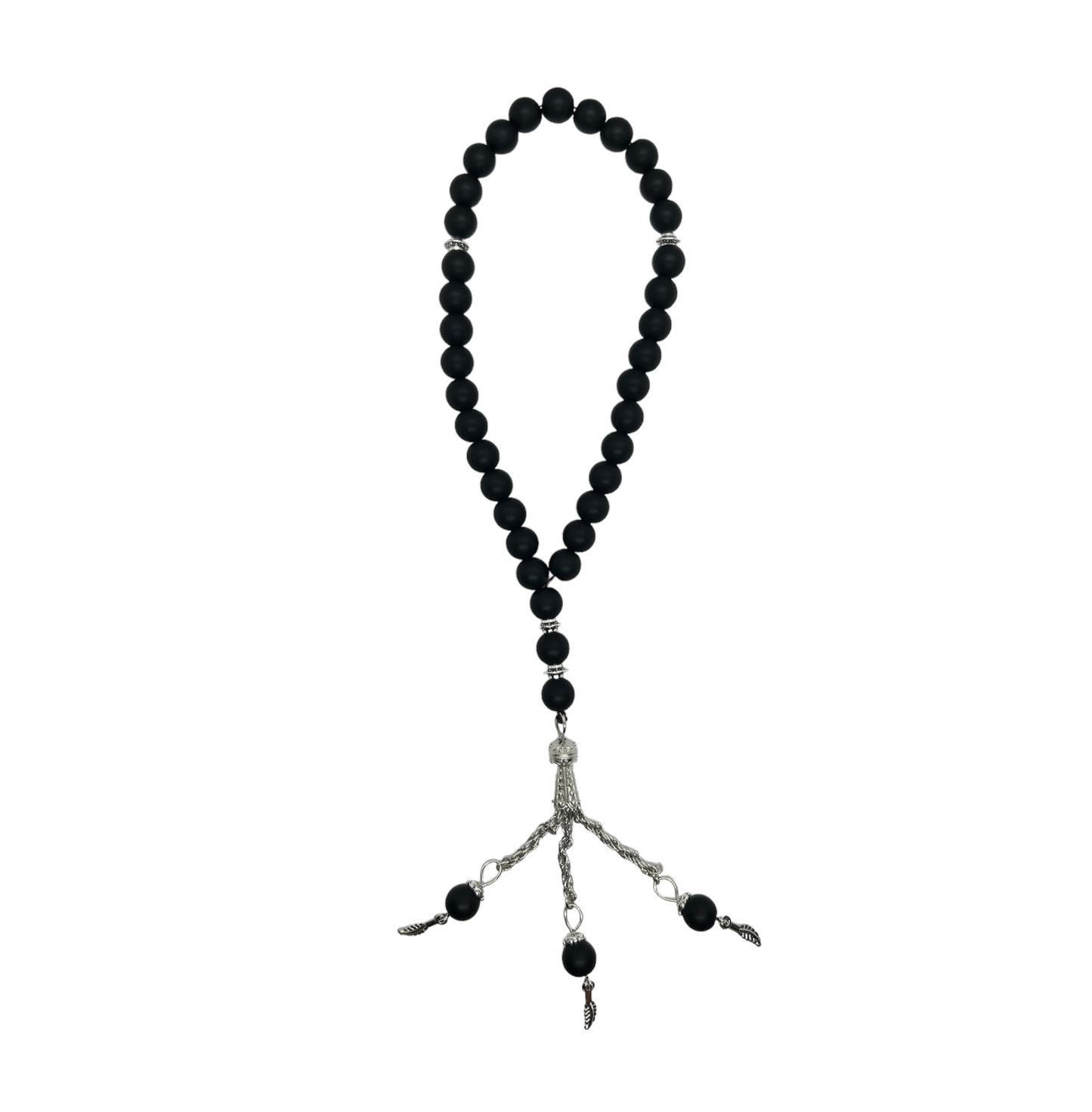 Tasbih Schwarz Matt 003