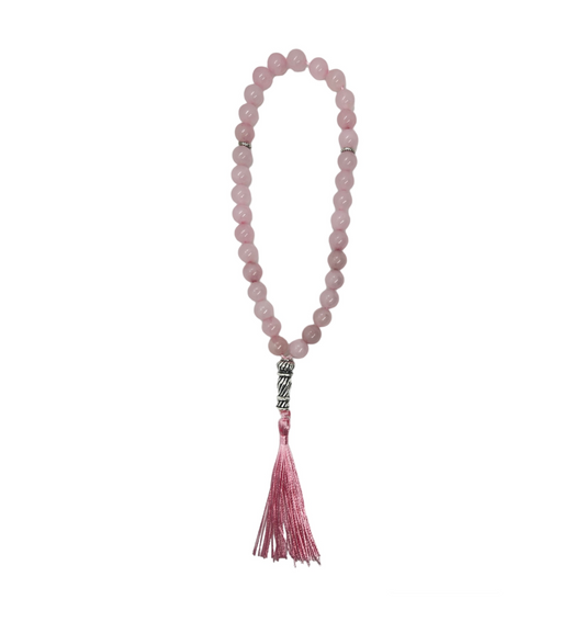 Tasbih mit Rosa Perlen