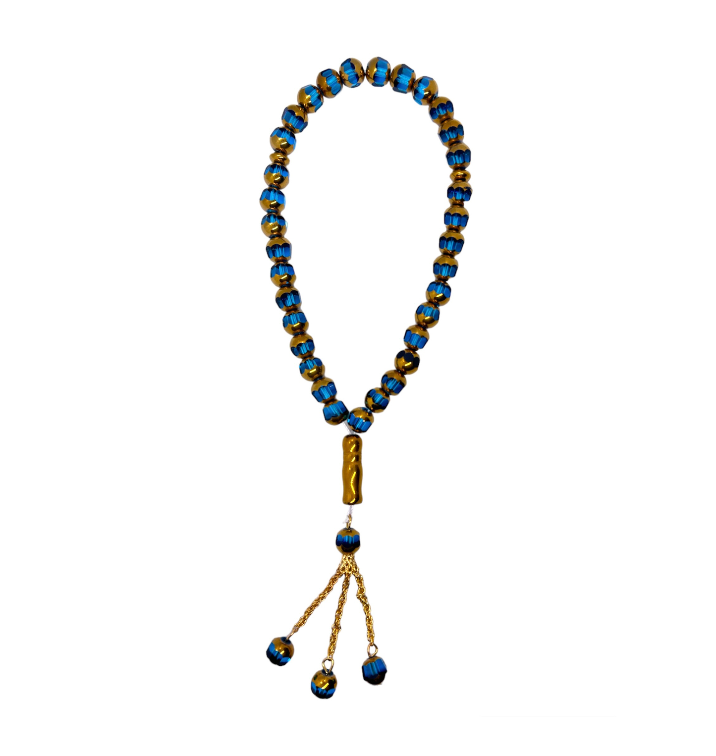 Muslimische Glasperlen Heavenblue