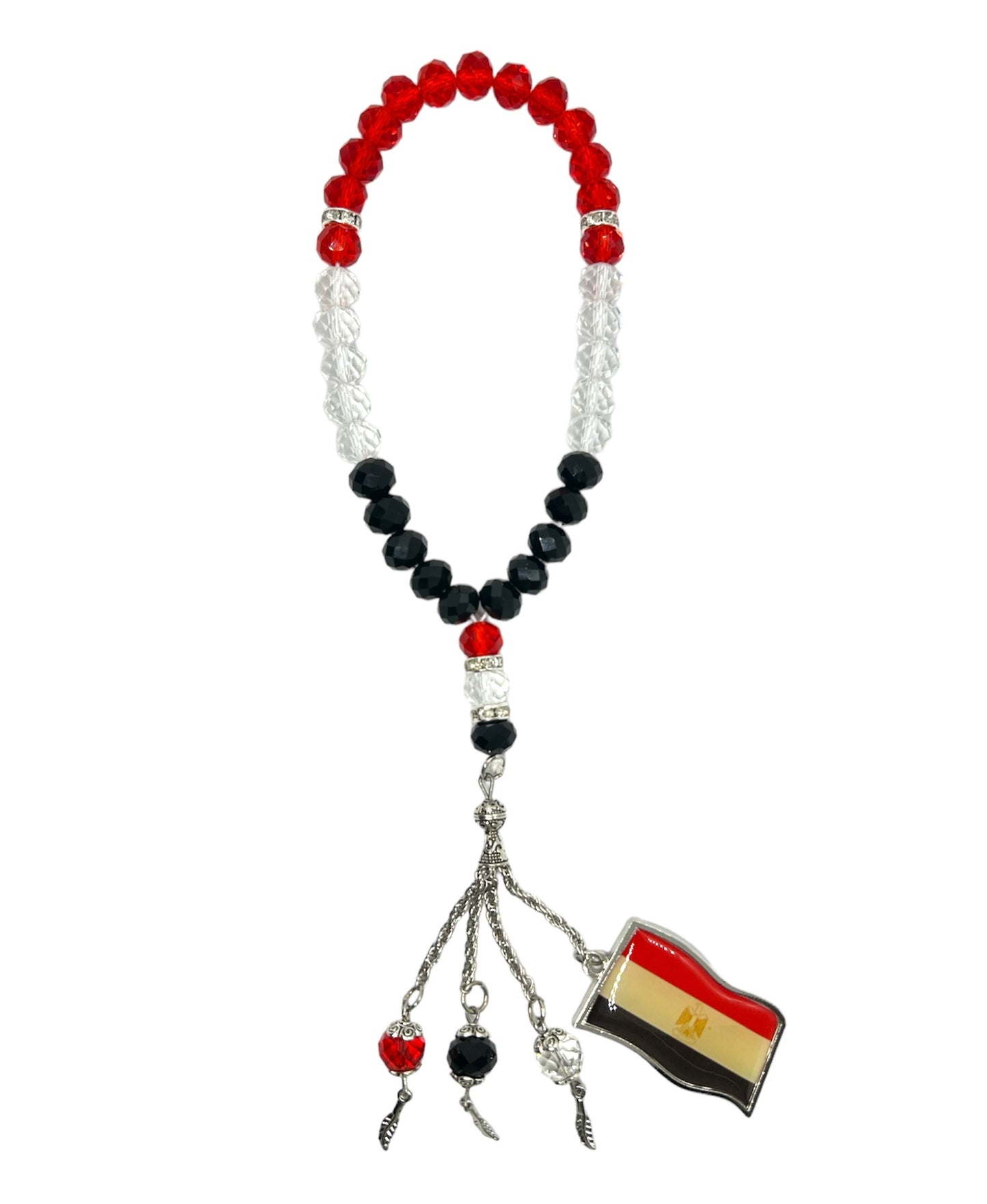 Tasbih mit Ägypten Symbol und Flagge