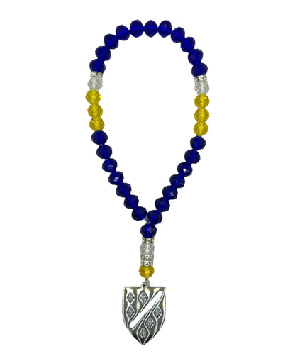 Tasbih mit Bosnien Symbol und Flagge